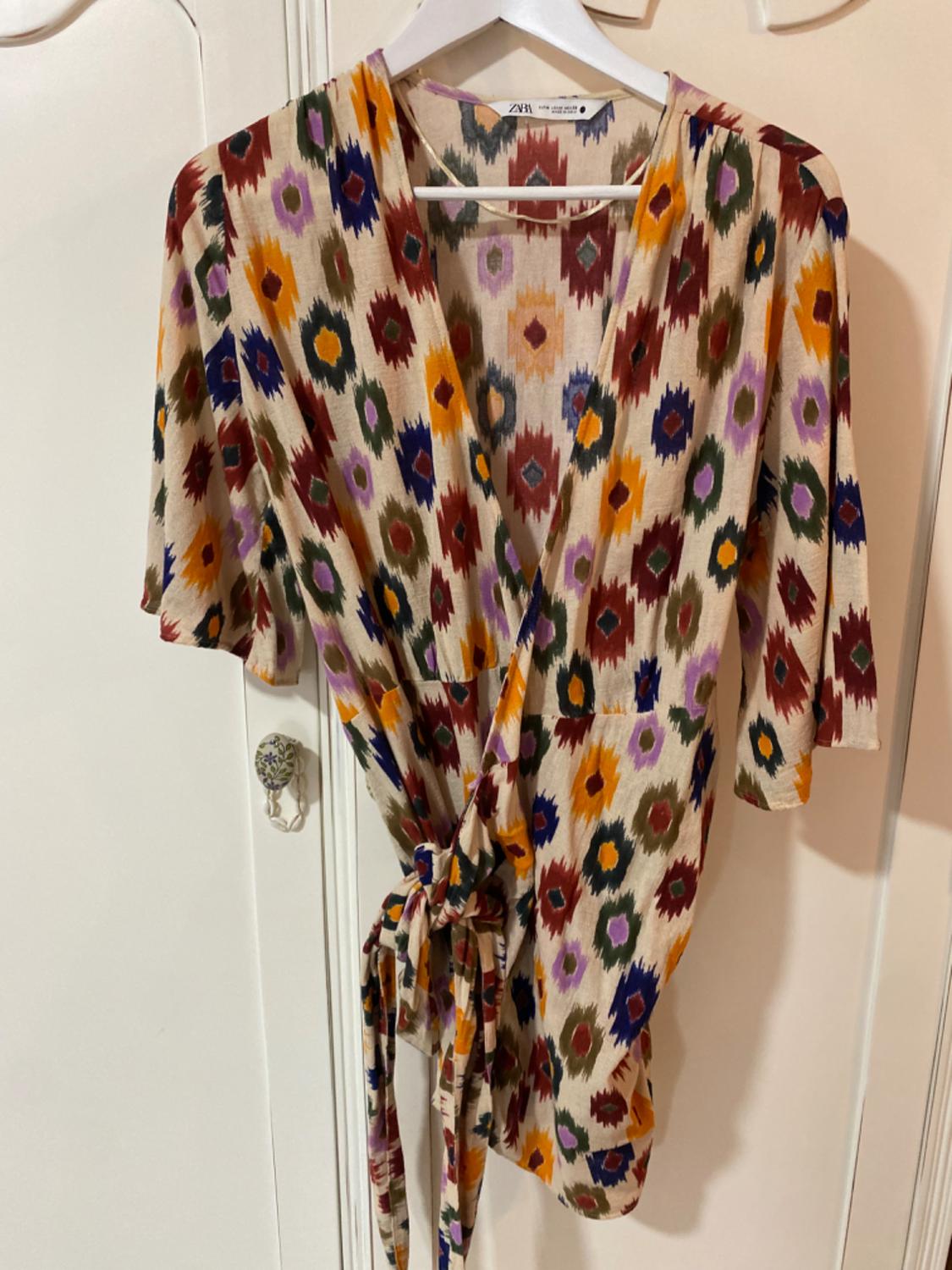 PRINTED MINI DRESS