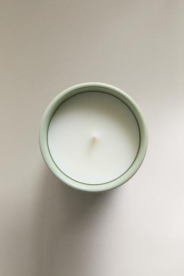 (170 G) BOUGIE PARFUMÉE FLEUR DE MUSC - Jaune moyen de Zara - Image 2