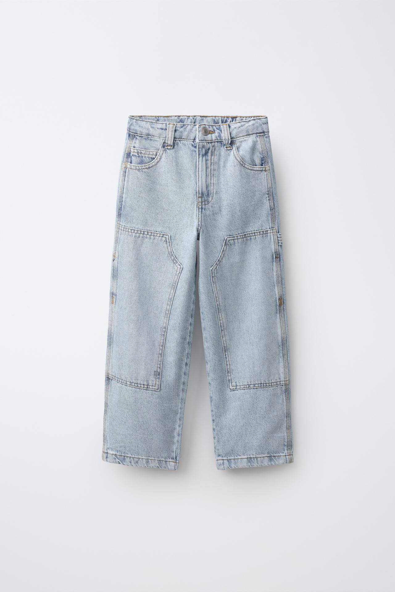 LOOSE CARPENTER JEANS — Blue