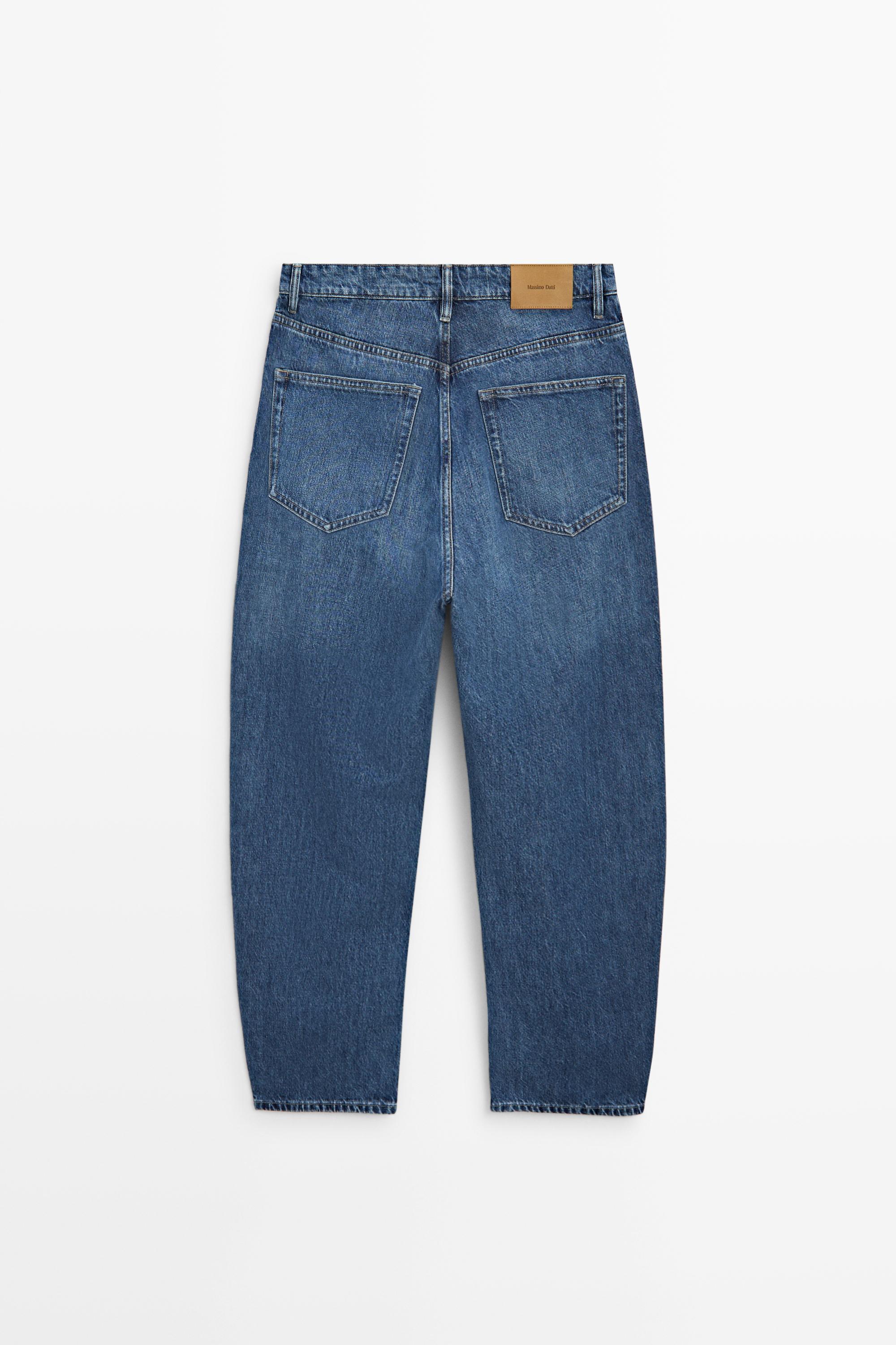 Barrel fit jeans