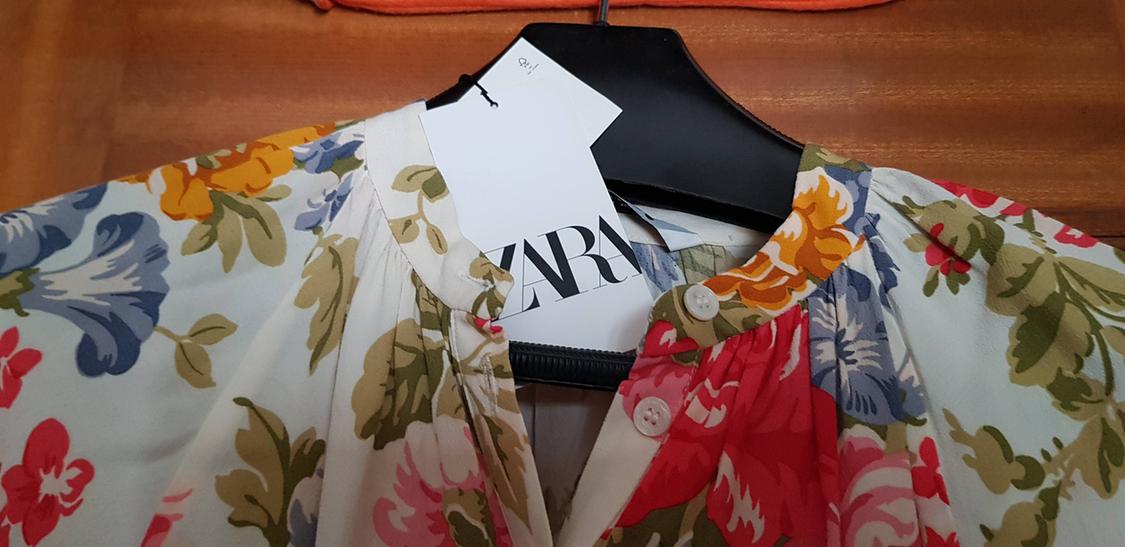 PRINTED SHIRT DRESS - Image 3