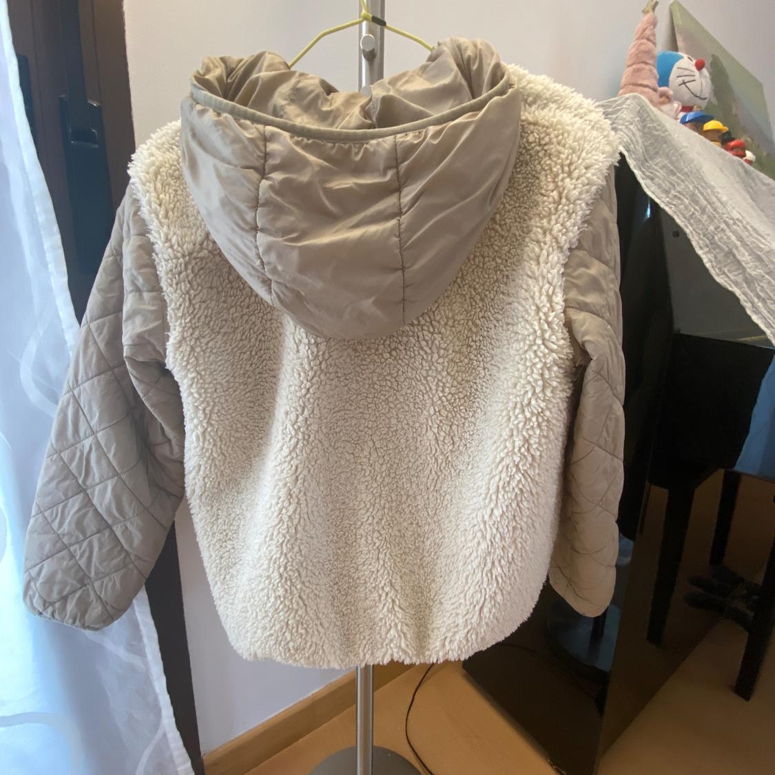 COMBINED FAUX SHEARLING JACKET - Image 2