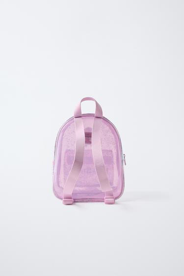 LILO & STITCH © DISNEY MINI VINYL BACKPACK - Mauve Purple by Zara - Image 4