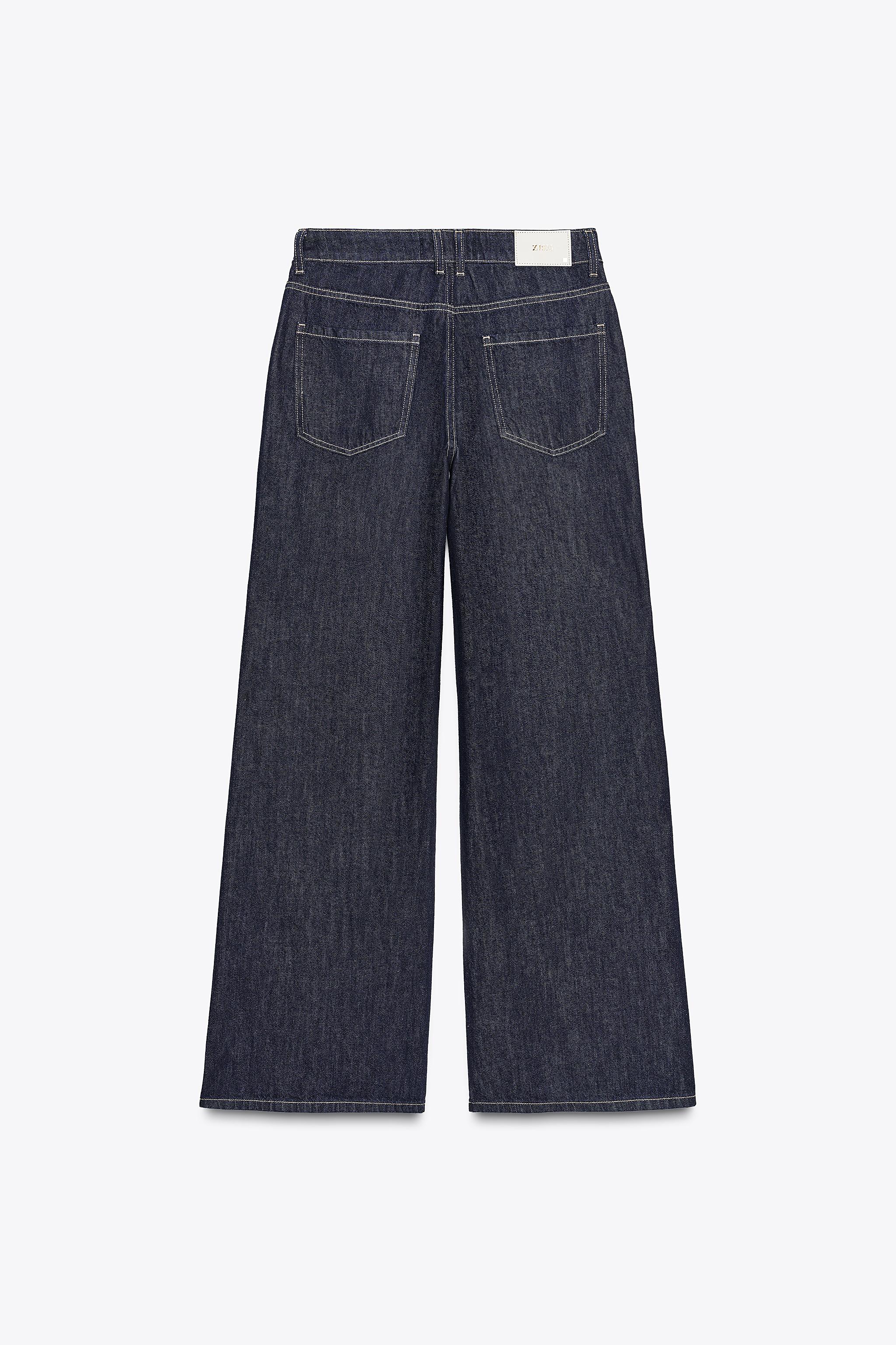 【新品未使用】Z1975 LOOSE-FIT WIDE-LEG デニムパンツ38 ZARA Z1975 LOOSE−FIT−WIDE−LEG デニムパンツ 34 - メルカリ