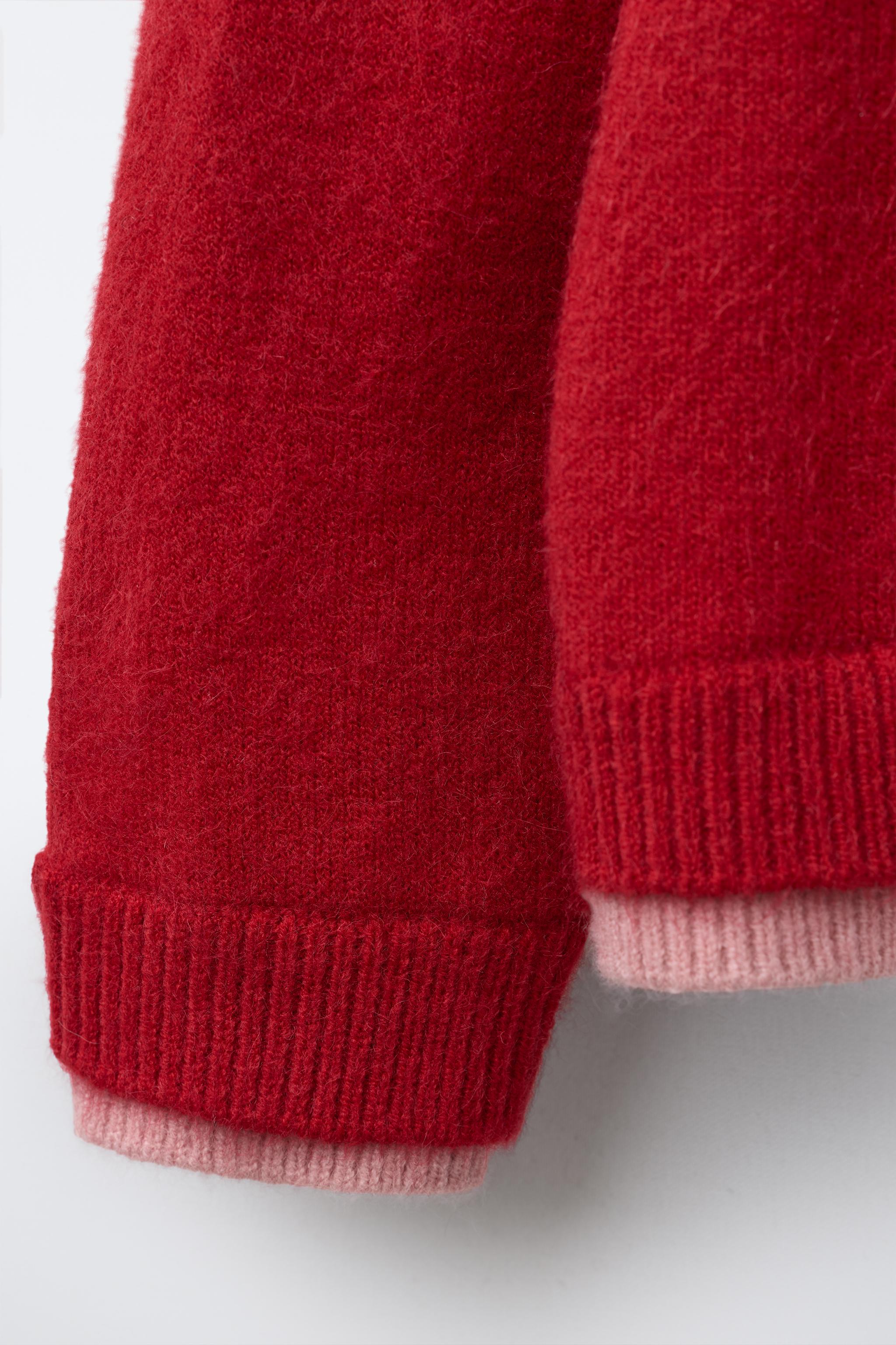 DOUBLE HEM KNIT CARDIGAN BENSIMON ® X ZARA