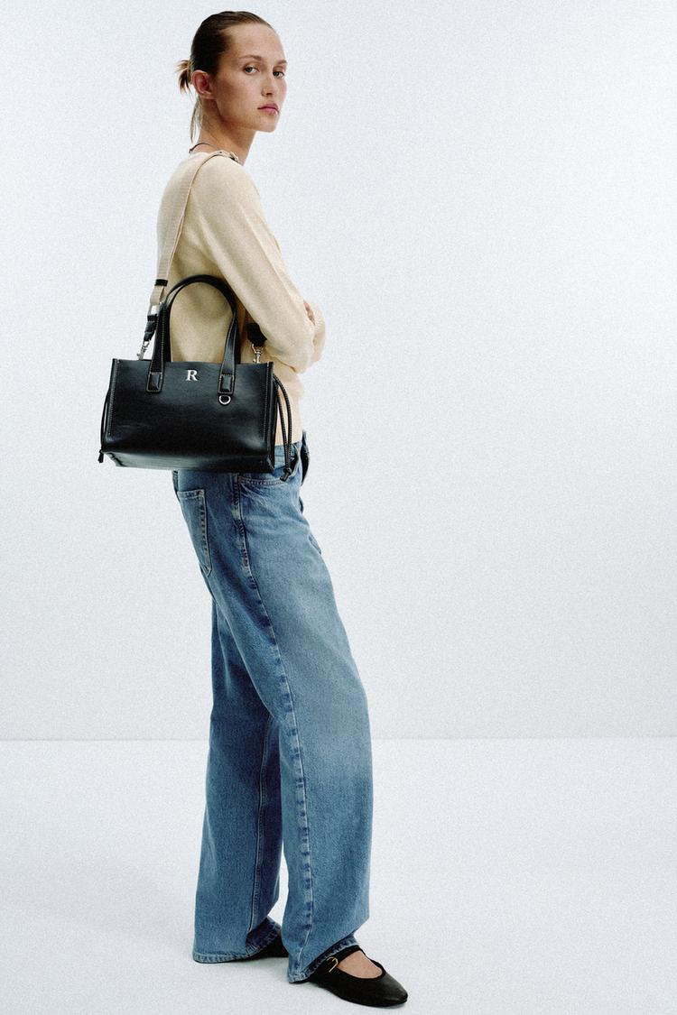 TOTE BAG Blue ZARA Australia - Main Image