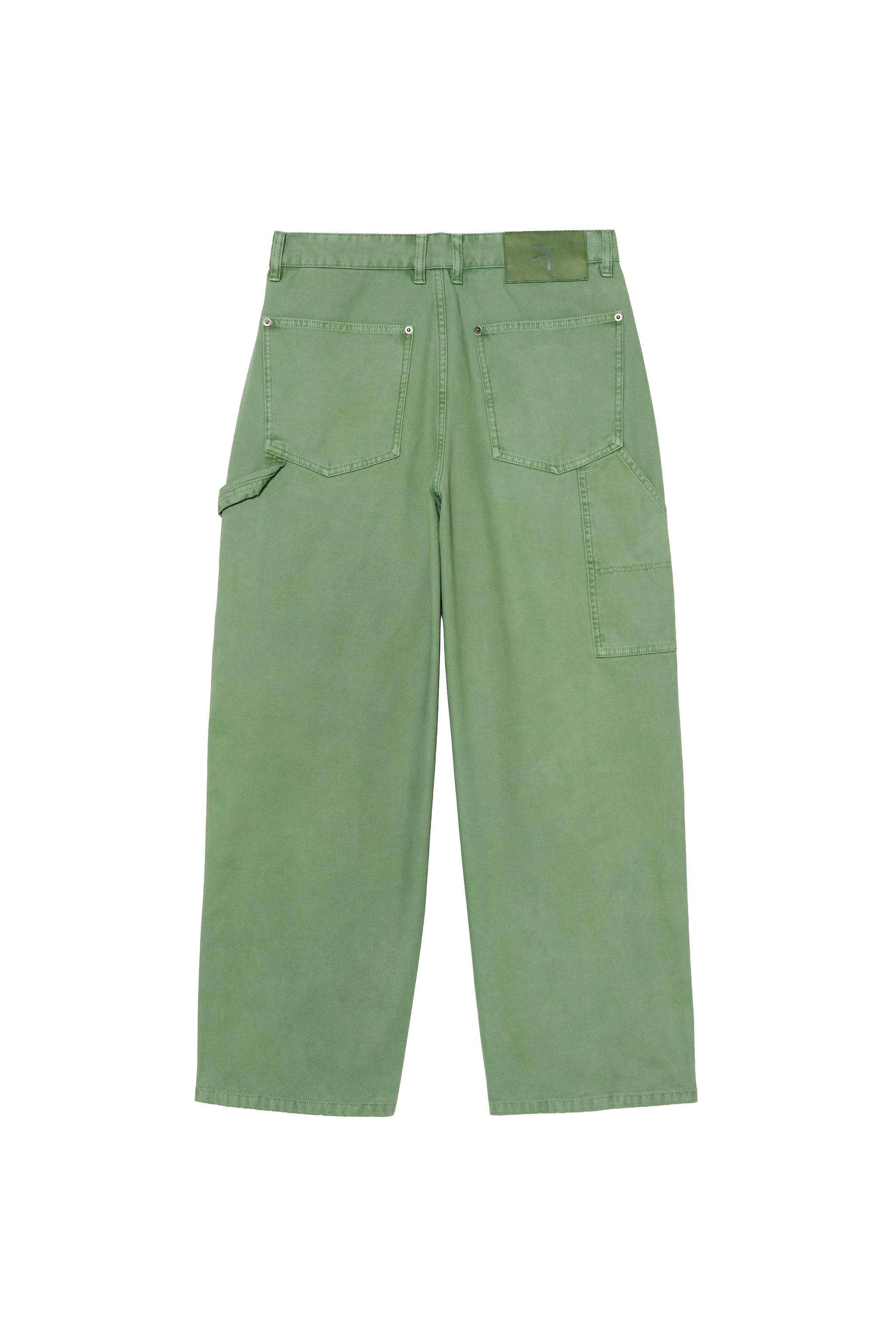 Zara MARANGOZ CEPLİ RELAXED FIT PANTOLON görsel 3