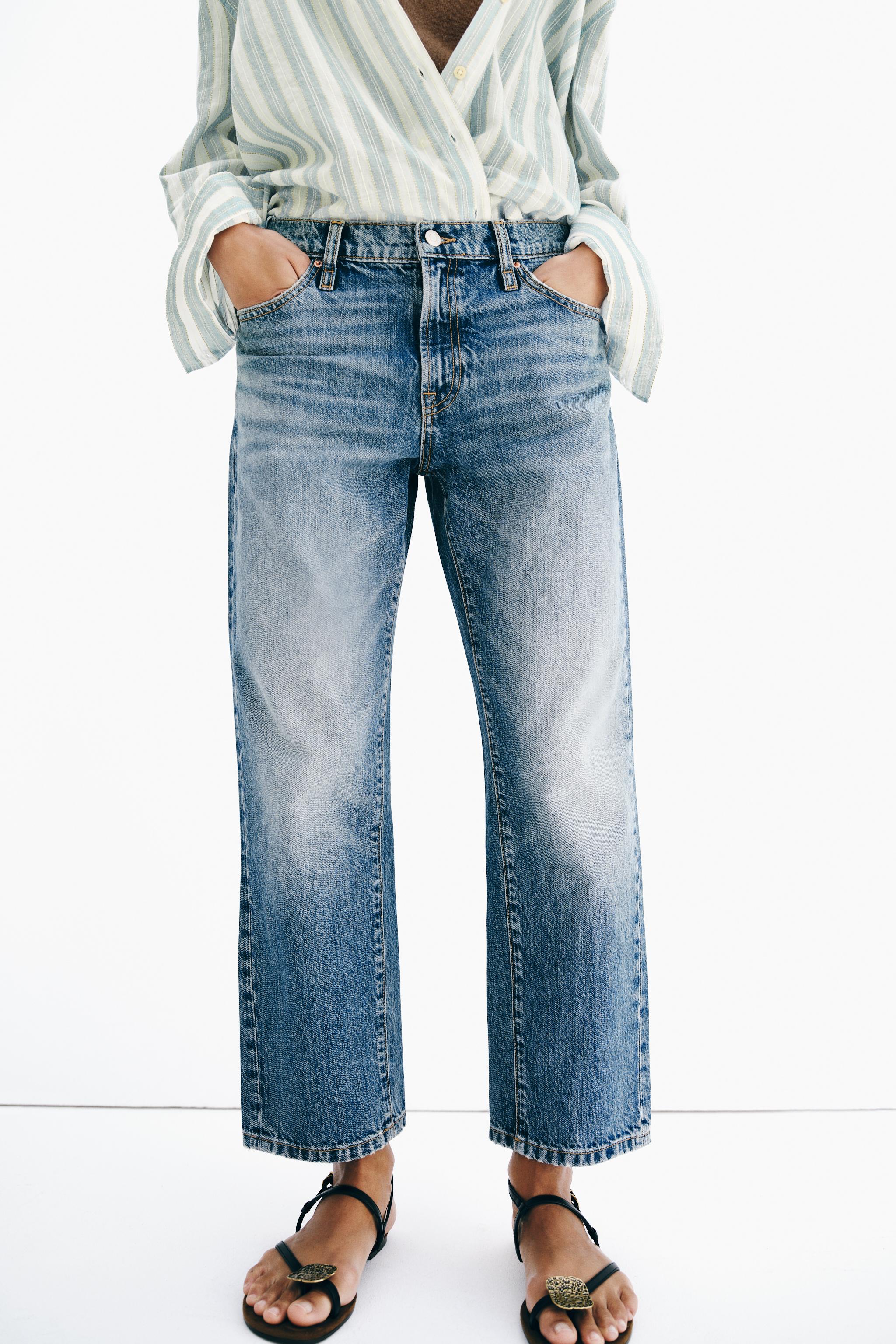 Z1975 MID-RISE CROPPED JEANS