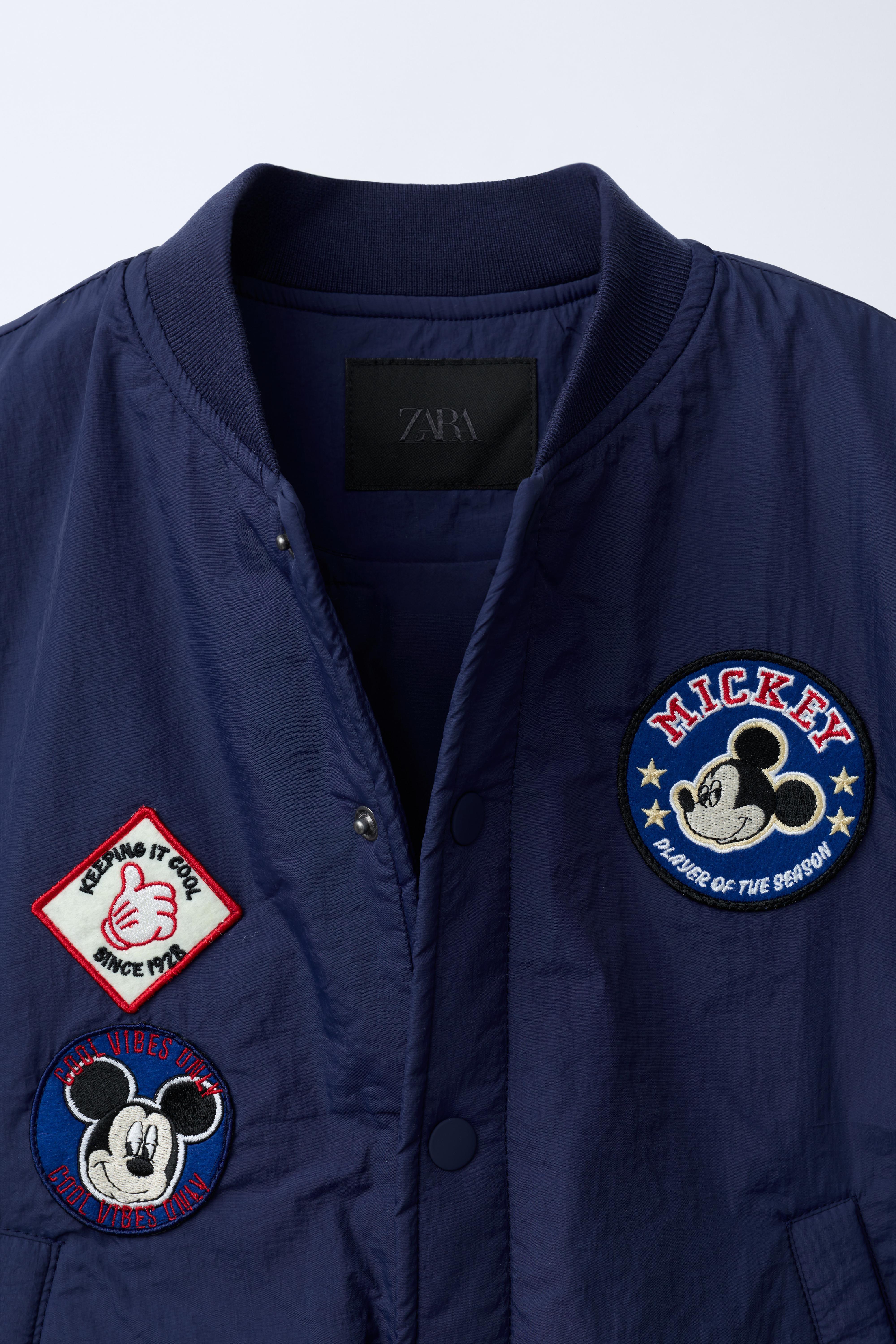 MICKEY MOUSE © DISNEY PATCH BOMBER JACKET