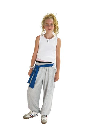 WAFFLE GYM JOGGER GALTZAK - Vigoré grisa, Zara-rena