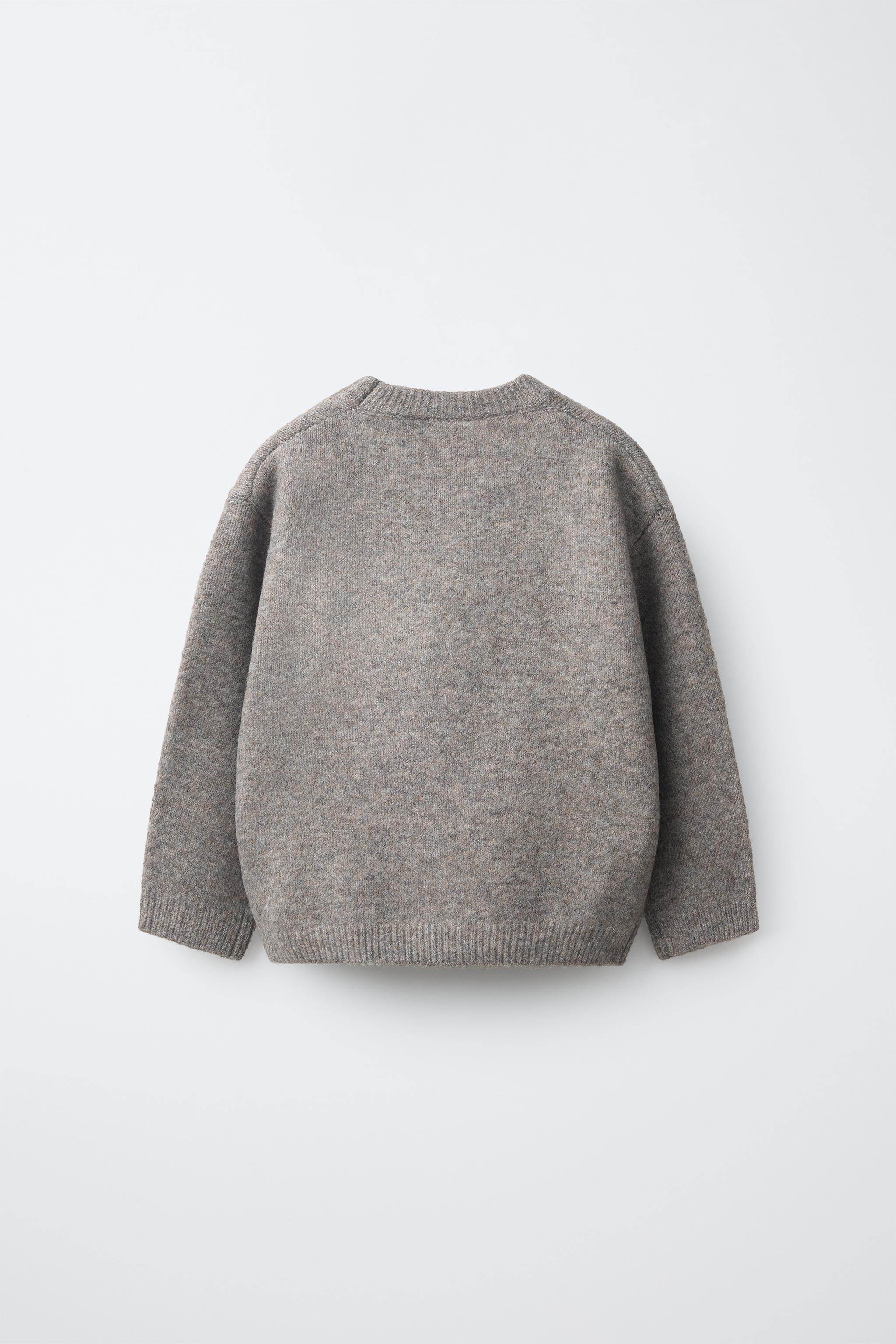 EMBROIDERED BEAR KNIT JUMPER