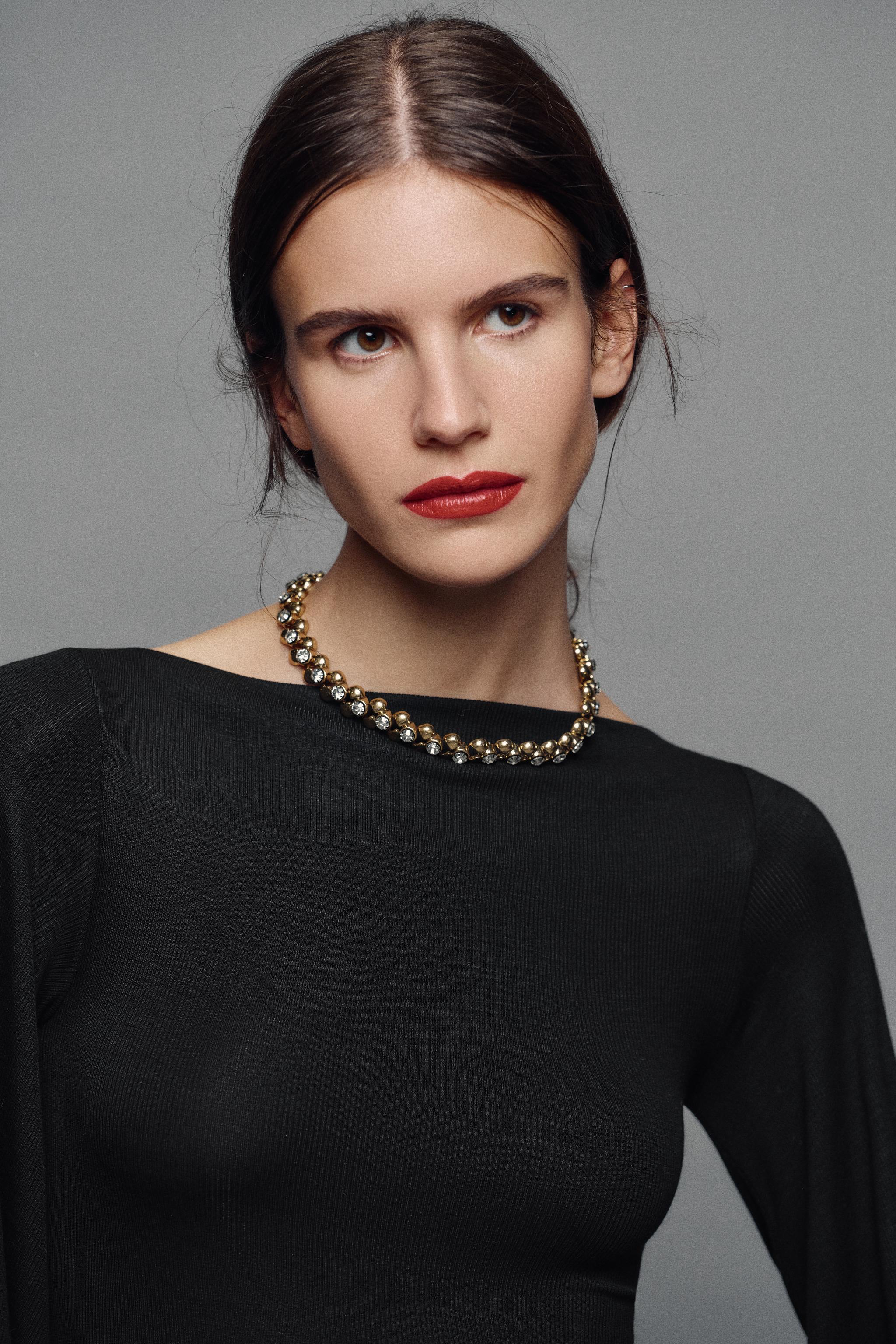 Jewel Choker Necklace by Zara