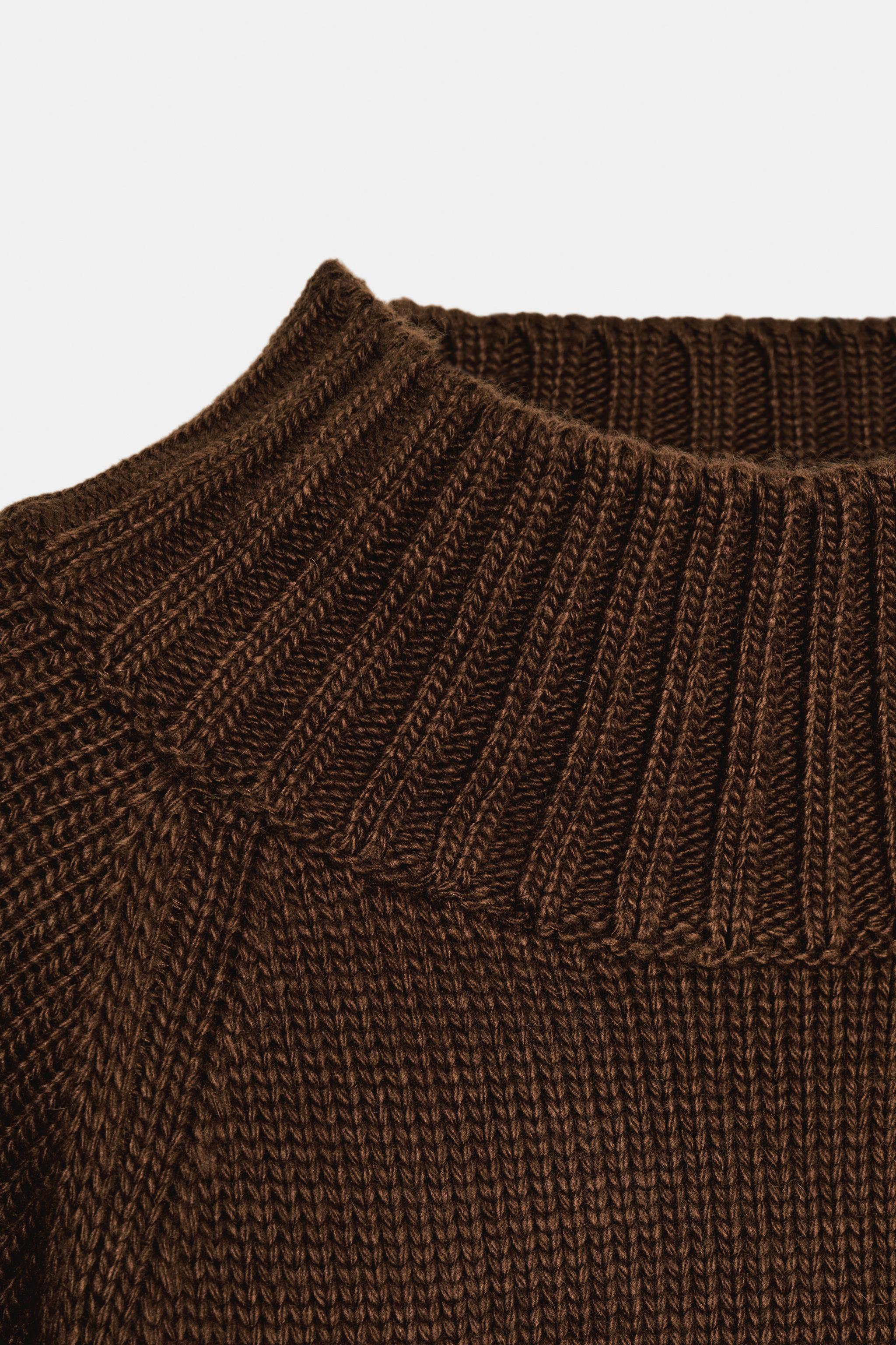 WIDE SLEEVE KNIT JUMPER