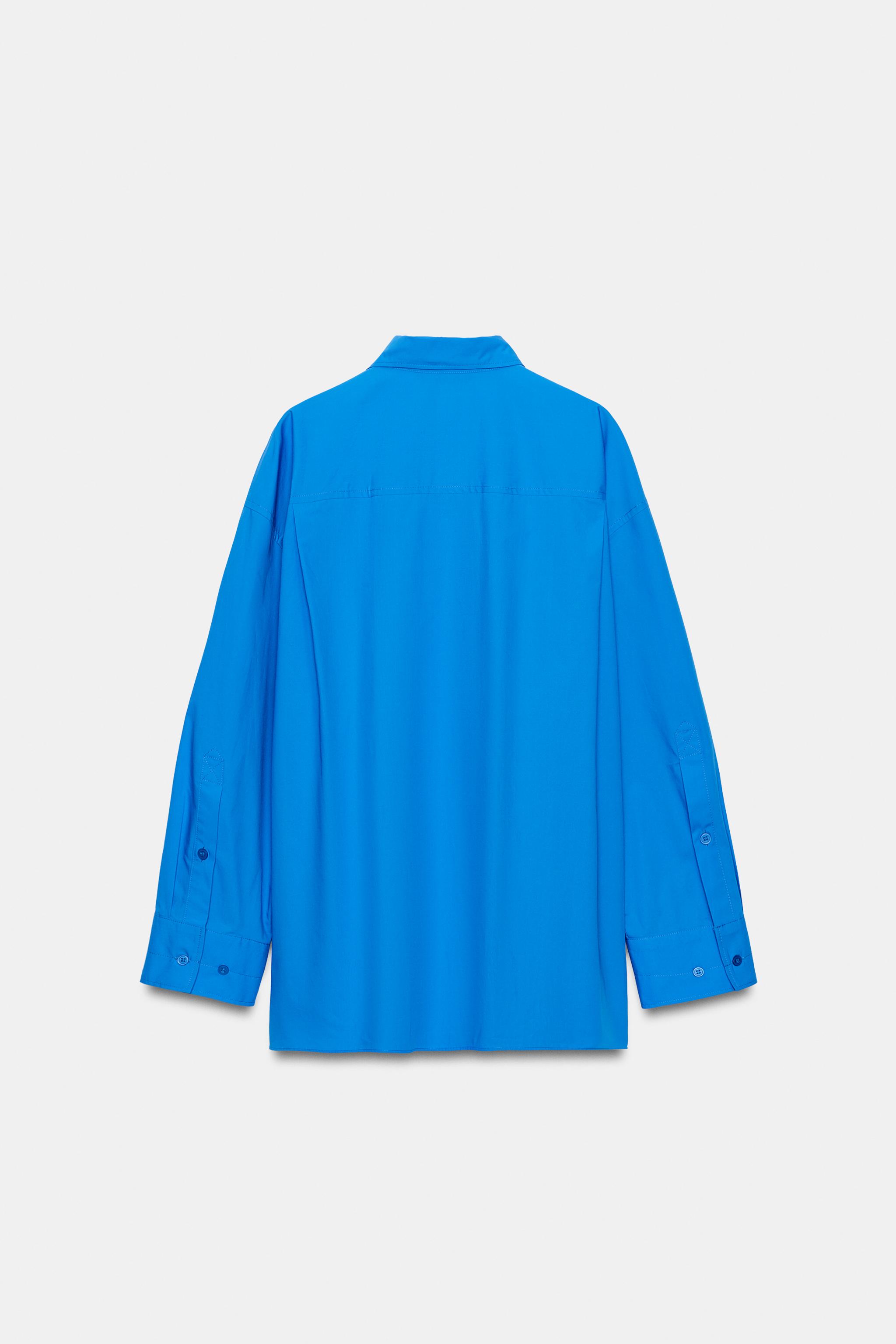 OVERSIZED POPLIN SHIRT
