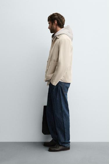 VESTE LÉGÈRE EN TWILL - Sable de Zara - Image 3