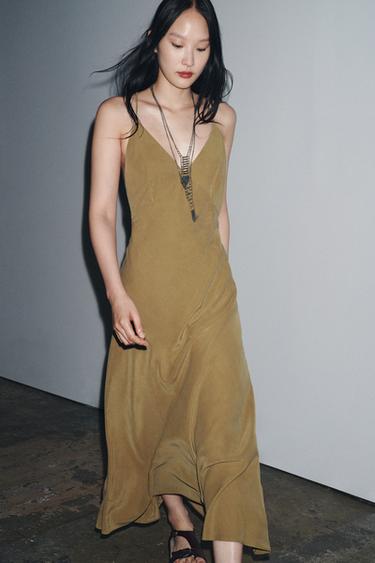 ROBE STYLE LINGERIE ZW COLLECTION - Kaki de Zara - Image 2