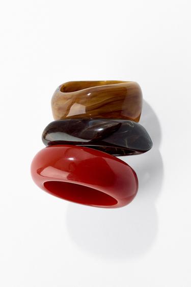 PACK OF BRACELETS - Red by Zara