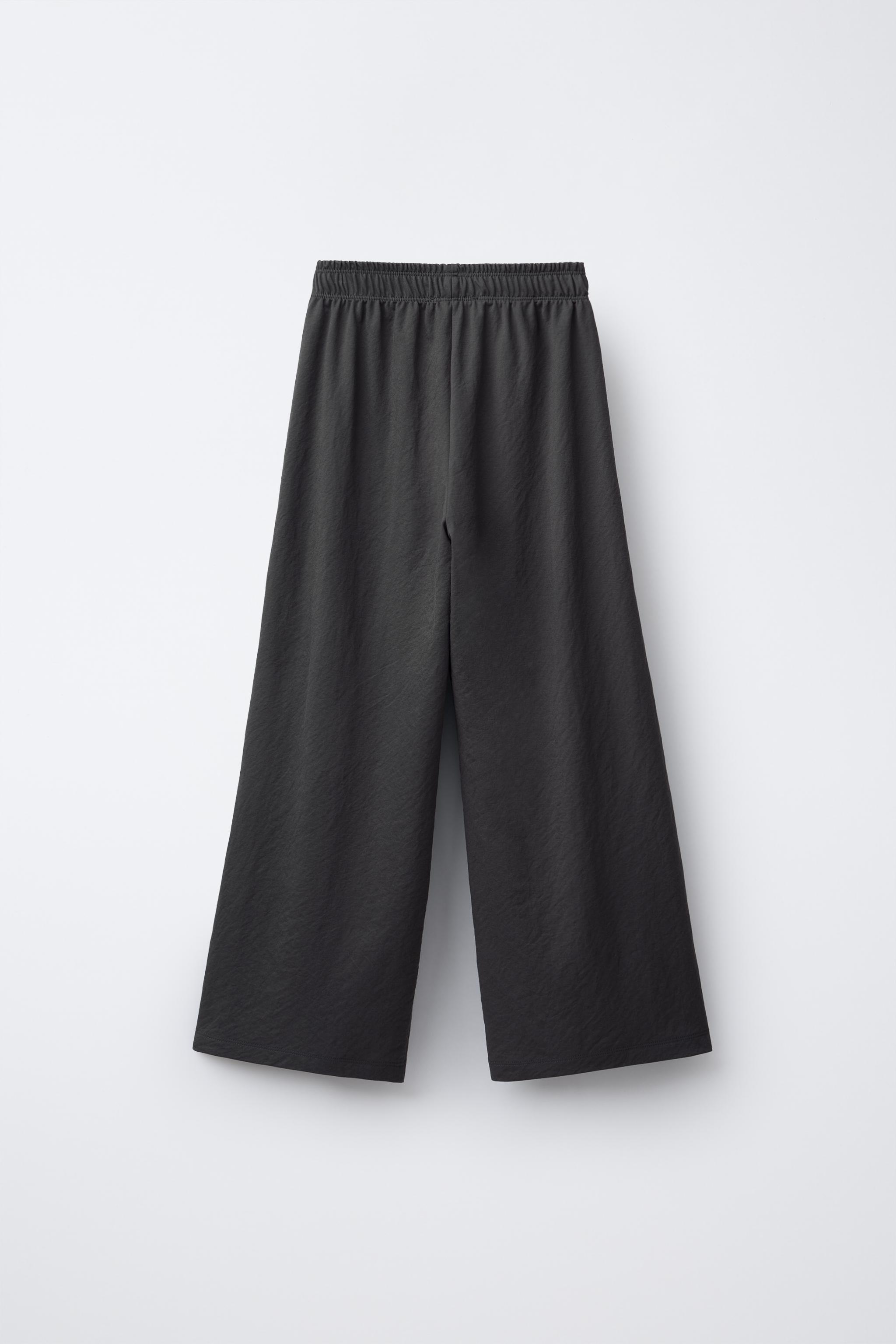 ZARA ワイドフルイドパンツ 9929/149 ZARA】ワイドフルイドパンツ ブラック | 9929/149/800 (ZARA