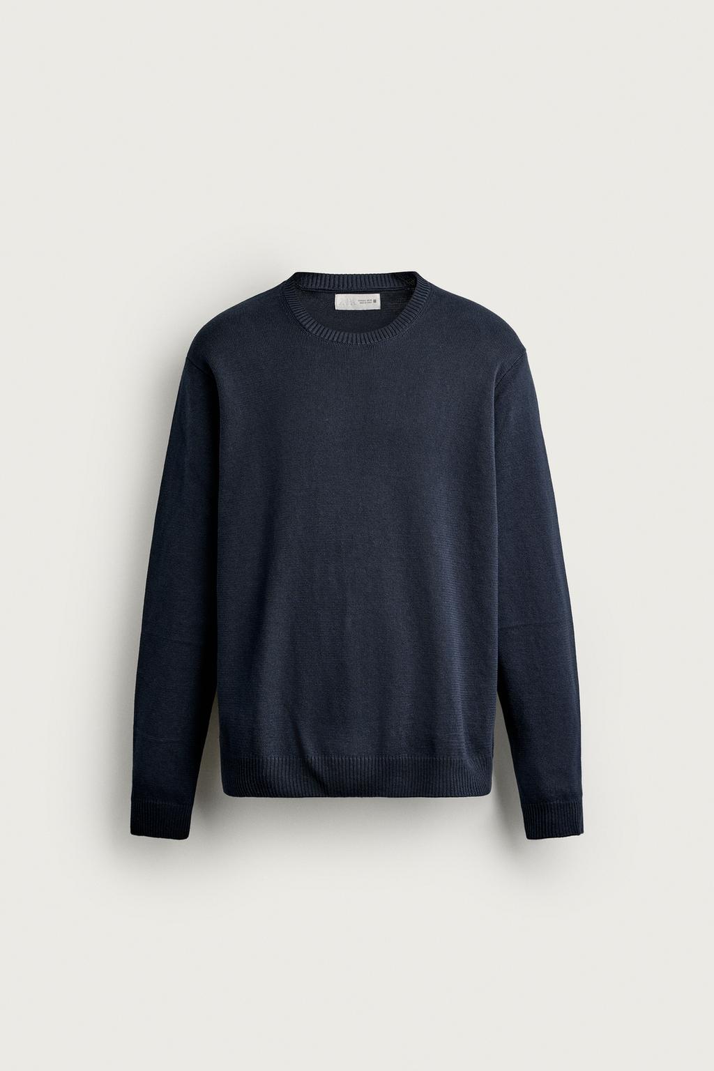 TEXTURED COTTON JUMPER