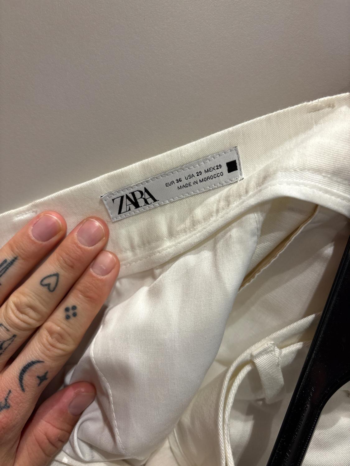 COTTON - LINEN SUIT TROUSERS - Image 3