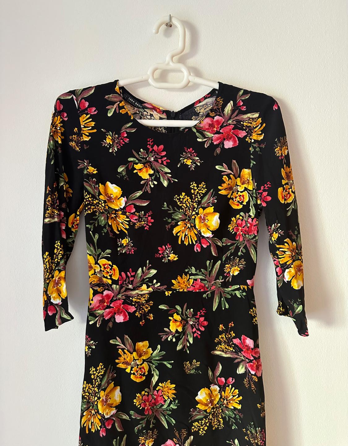 FLORAL PRINT MINI DRESS - Image 2