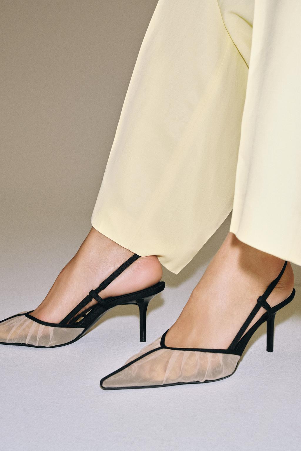 Zara Mesh dabanlı ayaqqabı
