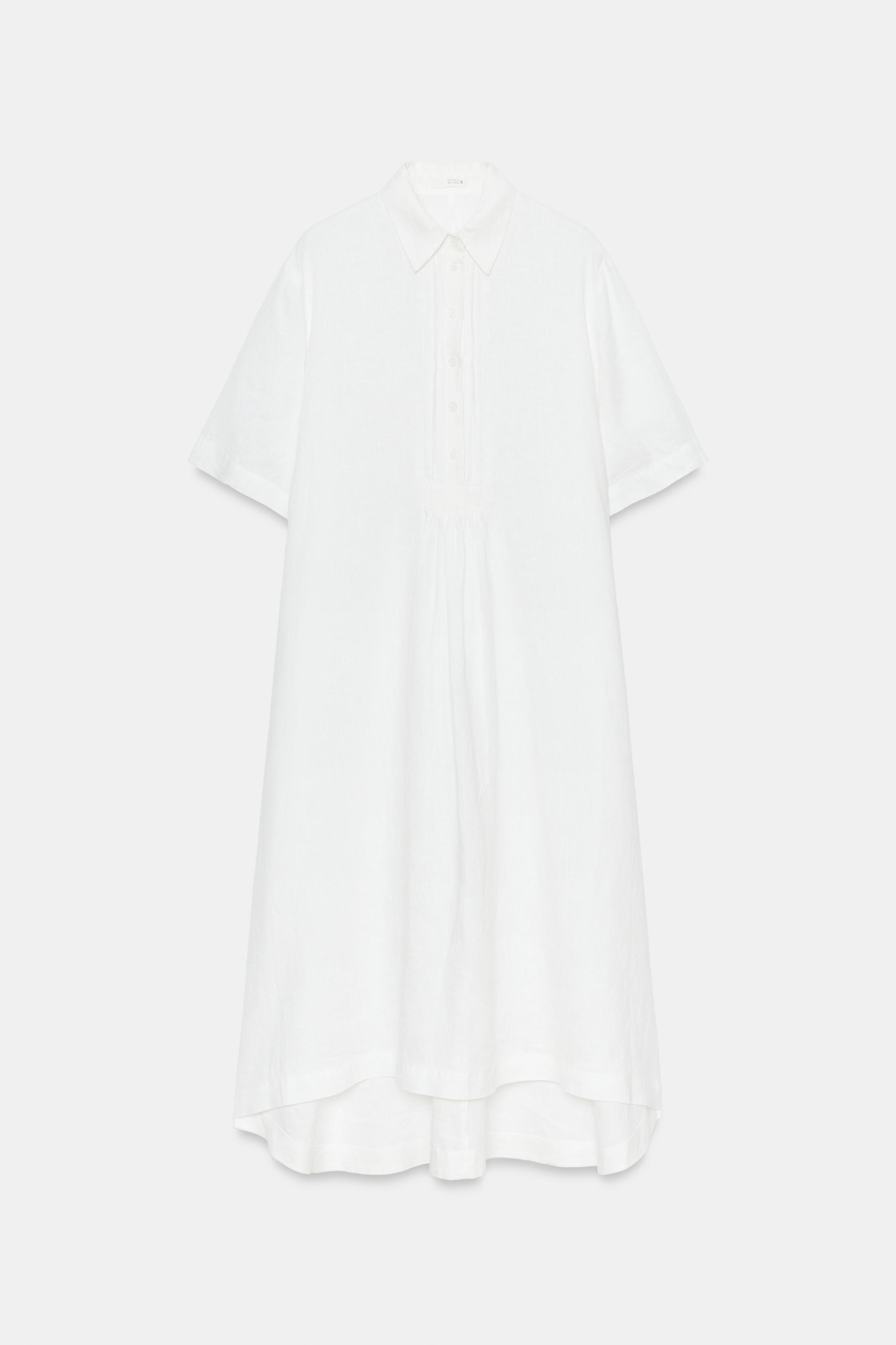 ROBE CHEMISE EN LIN ZW COLLECTION