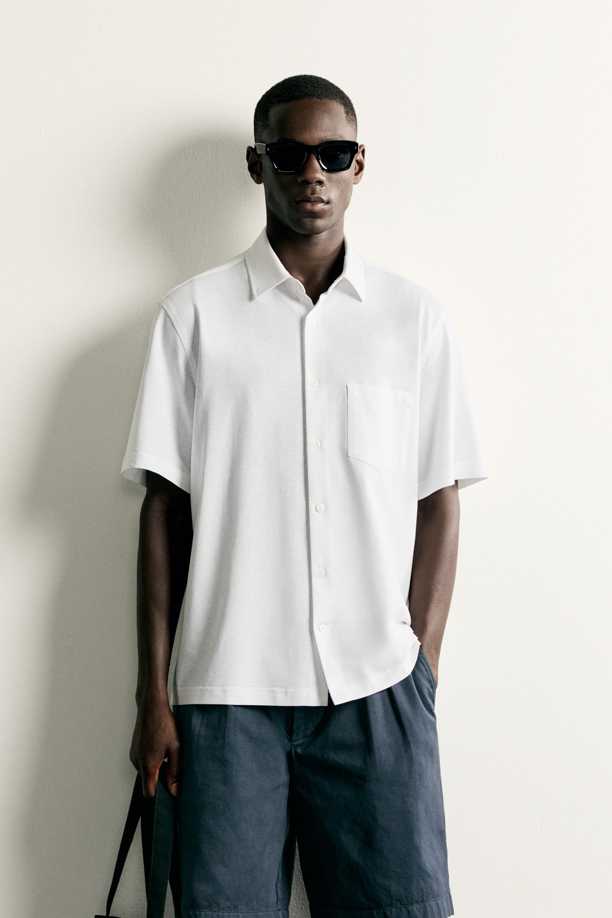 COMFORT REGULAR FIT SHIRT — White