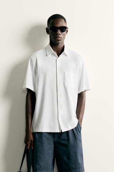 COMFORT REGULAR FIT SHIRT - White by Zara