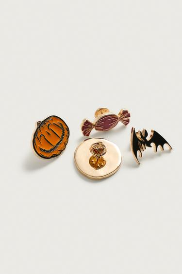 CONFEZIONE 4 SPILLE THE NIGHTMARE BEFORE CHRISTMAS © DISNEY - Multicolore di Zara