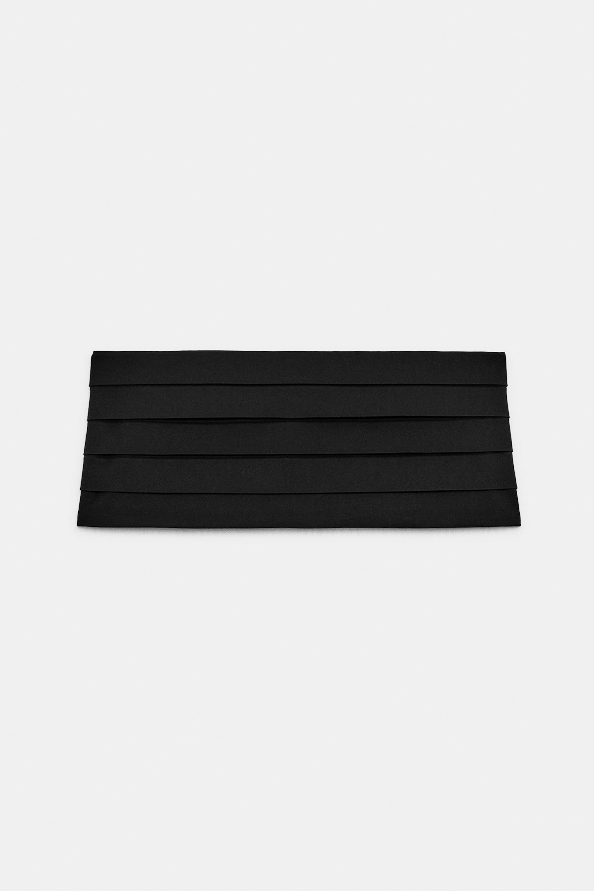 PLEATED SASH BELT