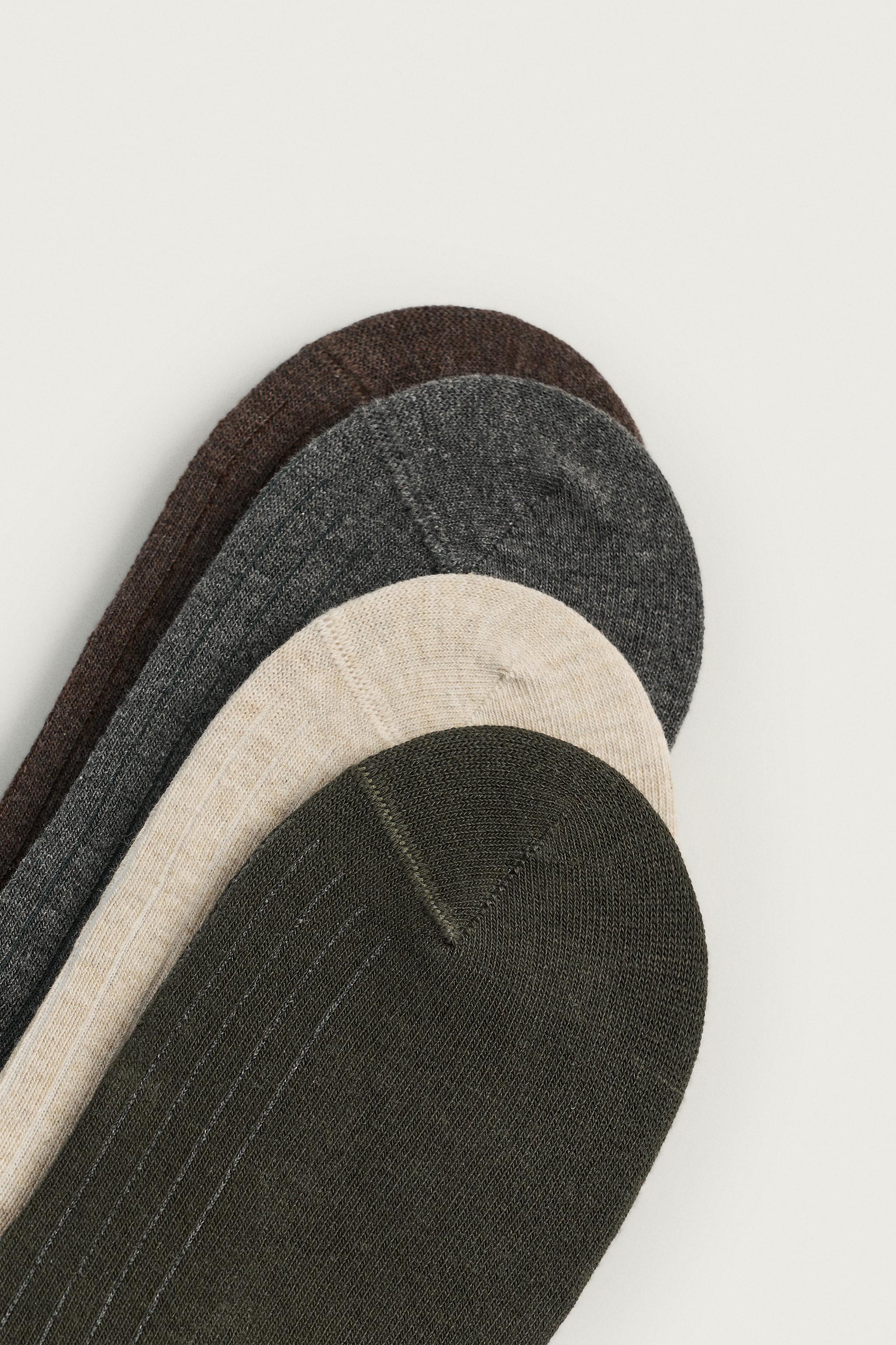 4-PACK INVISIBLE SOCKS