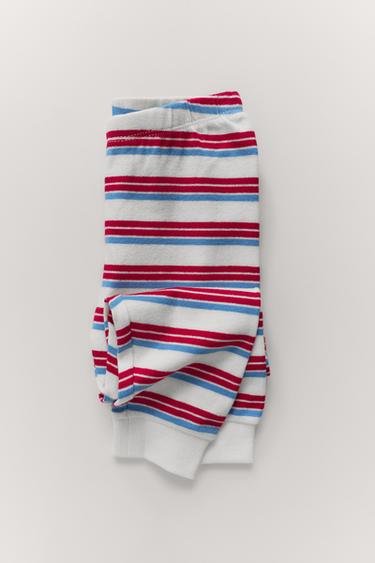 AGES 2-6 / STRIPED PYJAMAS - Ecru by Zara