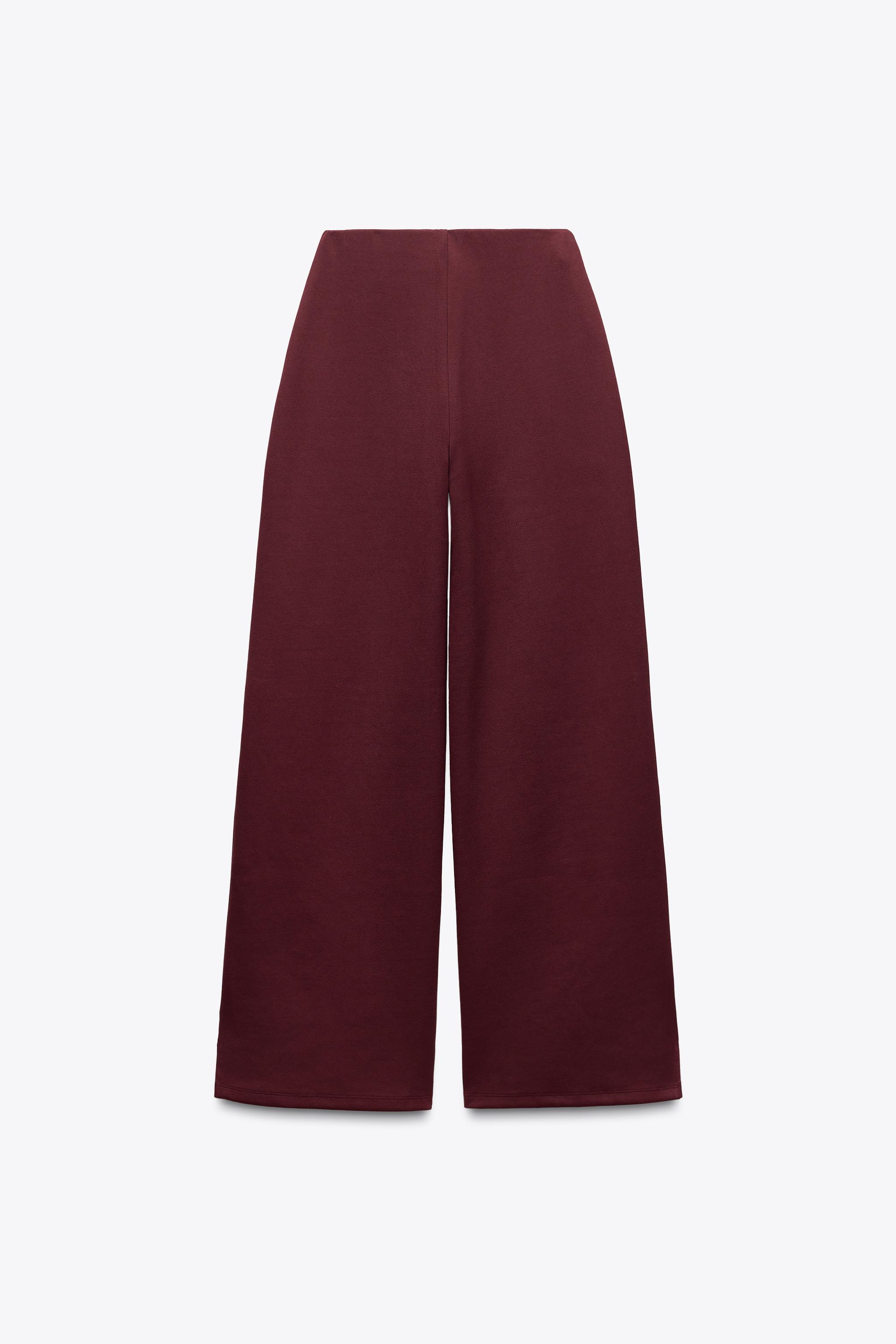 インターロック スリットパンツ - グレー | ZARA Japan / 日本