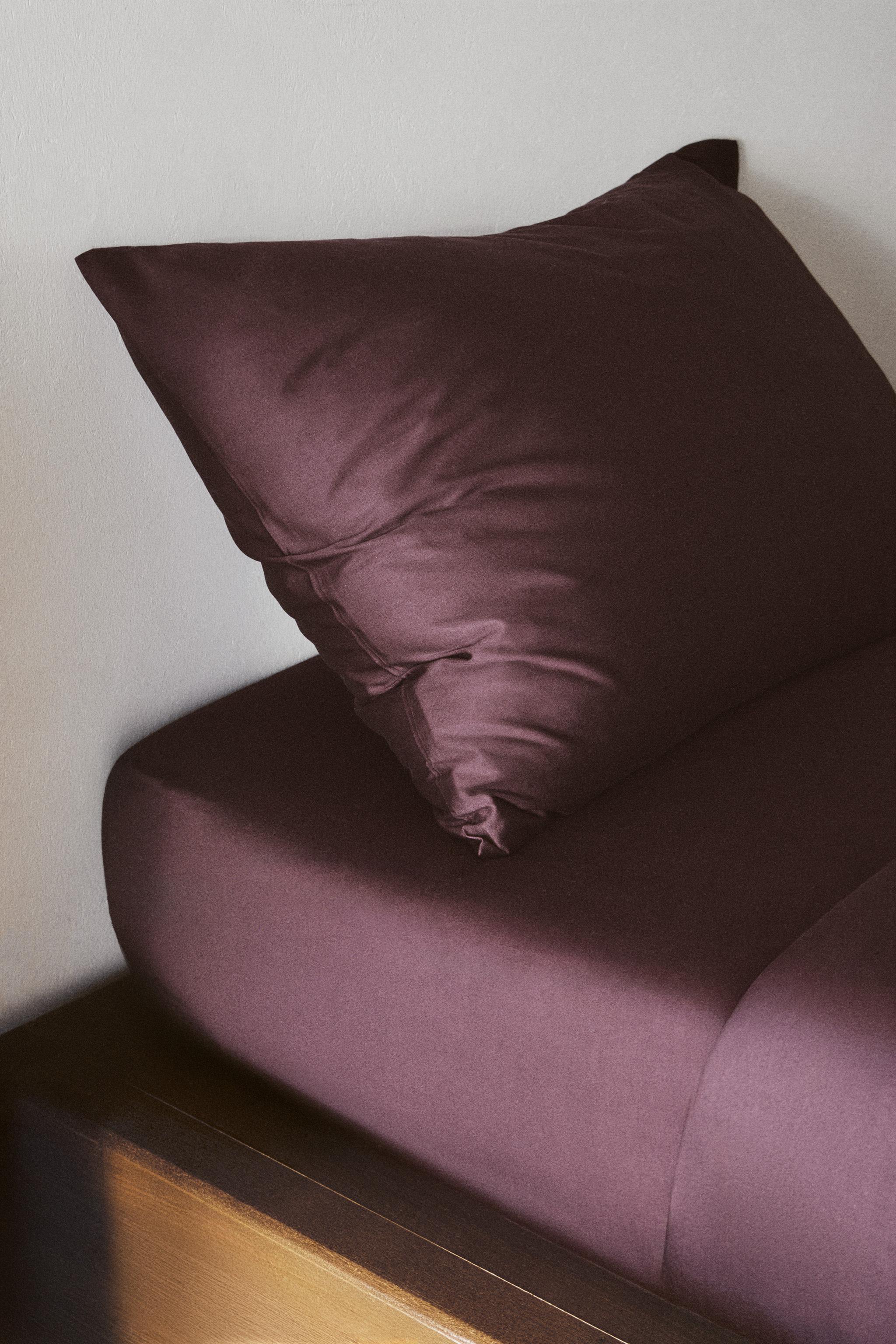 DRAP-HOUSSE SATIN DÉLAVÉ | HAUTEUR 40 CM (300 FILS)