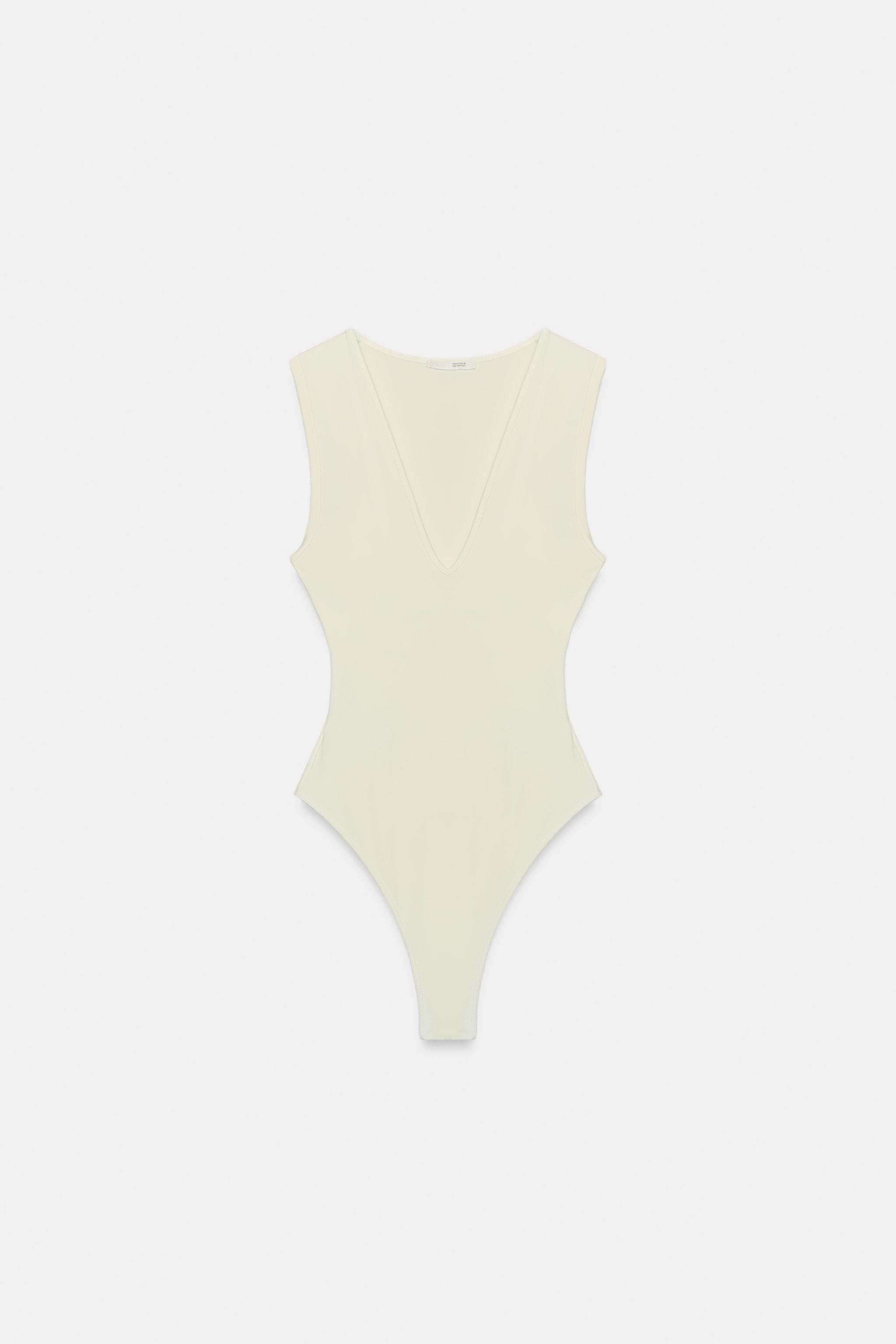 V YAKA VÜCUDA OTURAN BODY - Görsel 4
