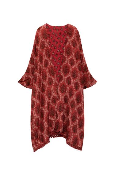 KIMONO ESTAMPADO REVERSIBLE