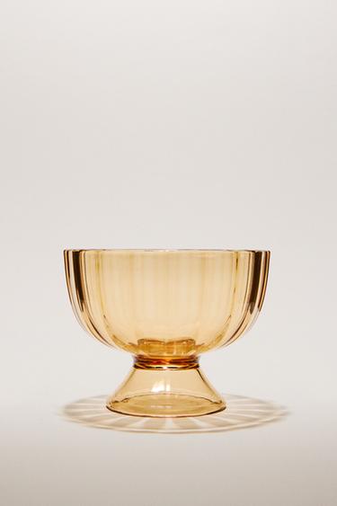 COLOURED ACRYLIC DESSERT CUP - Caramel by Zara