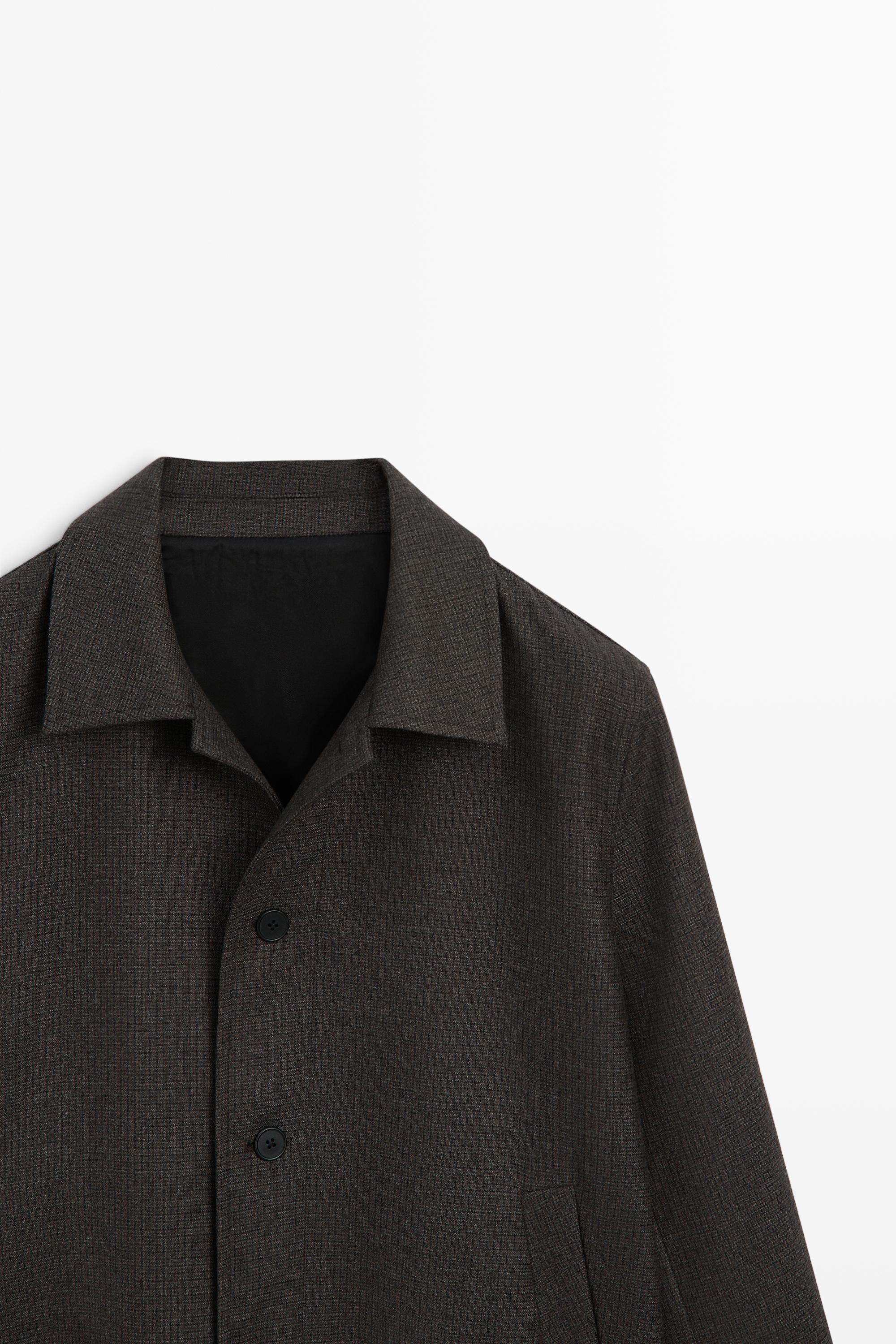Blouson bomber en flanelle