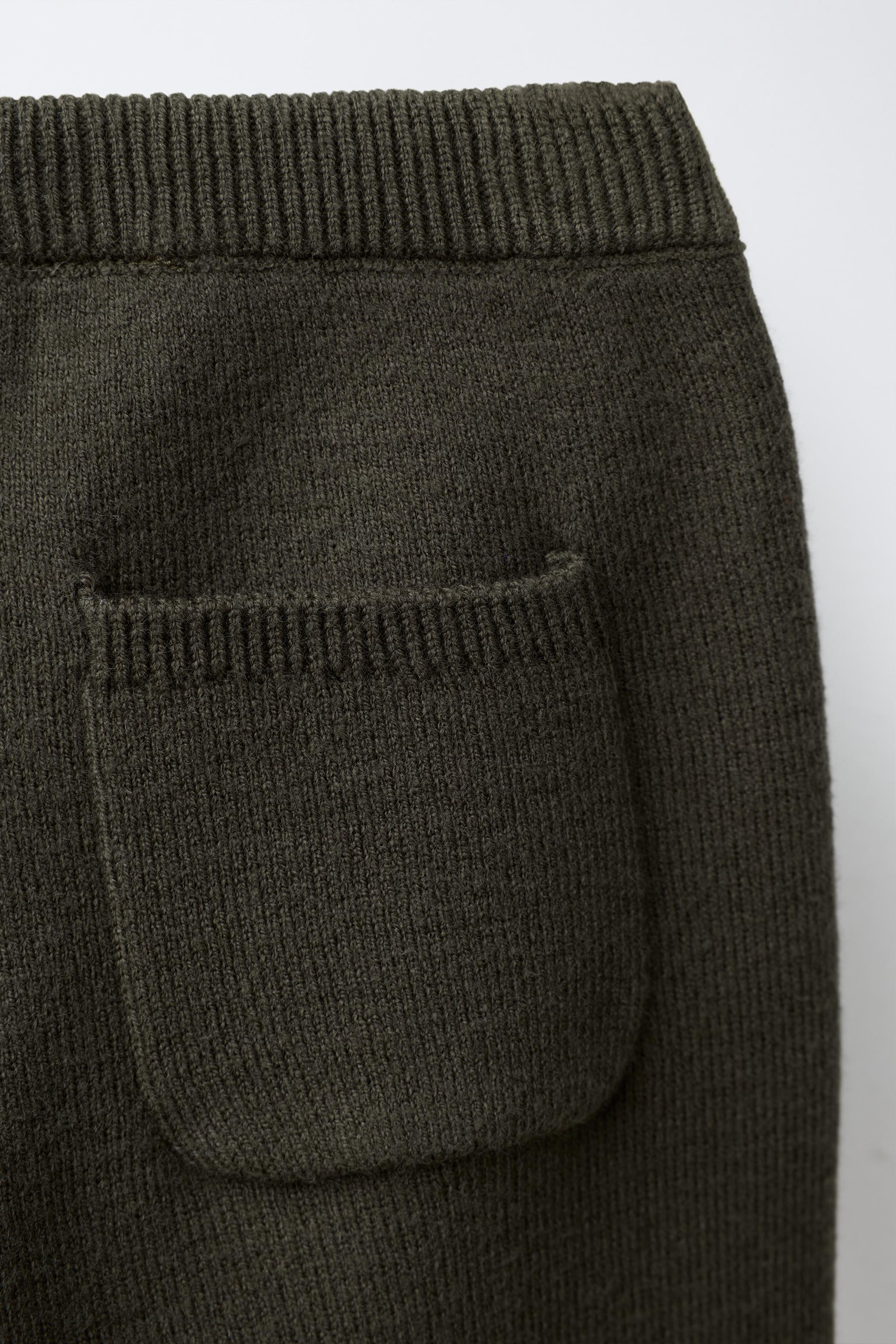 PANTALON DE JOGGING EN MAILLE