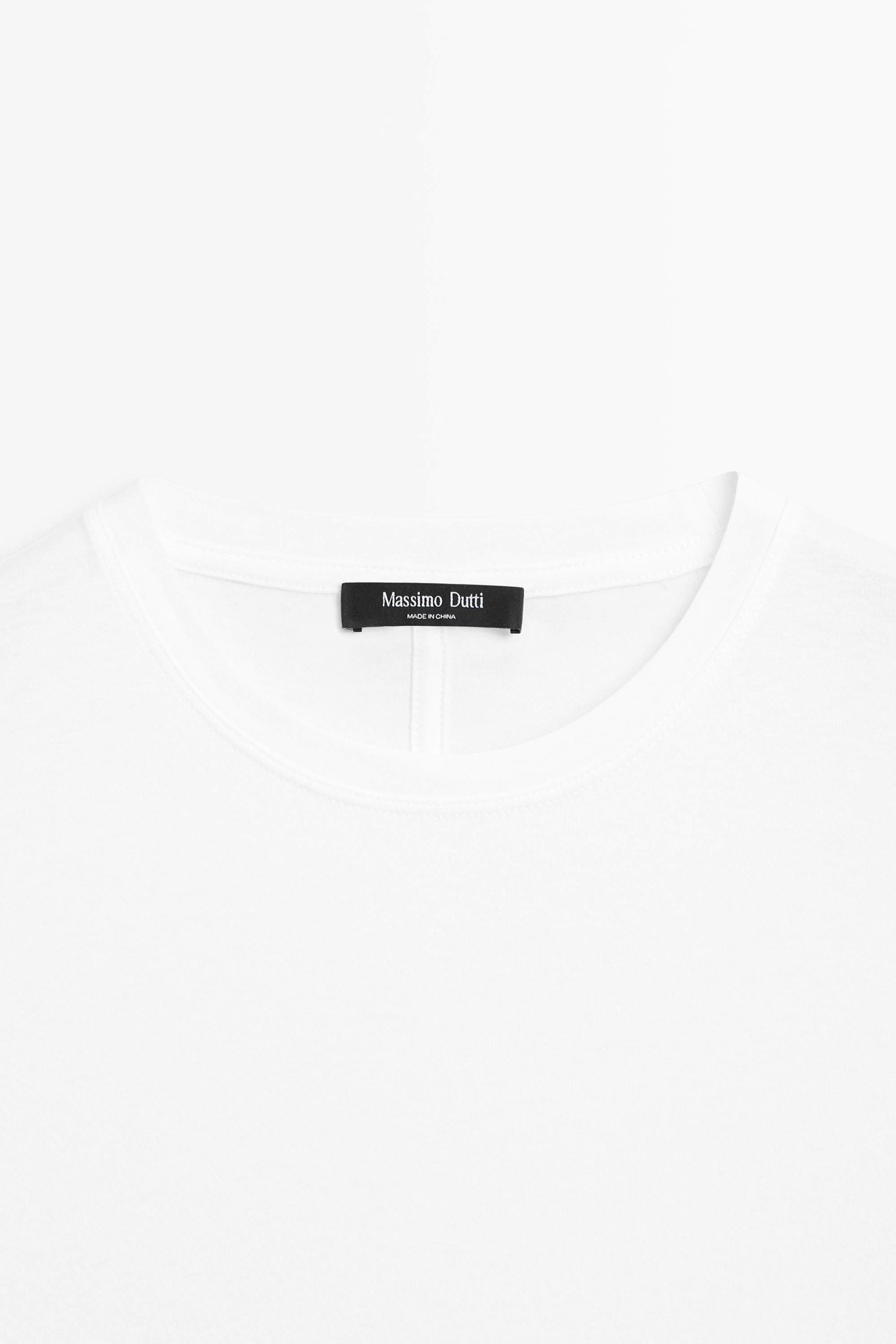 T-shirt à manches courtes 100 % coton