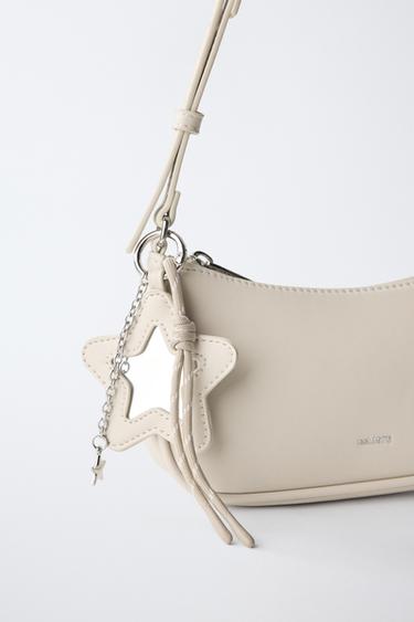 SAC PORTÉ ÉPAULE CHARMS - Blanc de Zara - Image 2