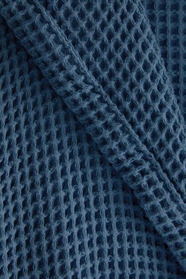 ΜΠΟΥΡΝΟΥΖΙ ΒΑΜΒΑΚΕΡΟ ΠΙΚΕ - ΜΠΛΕ-ΓΚΡΙ του Zara