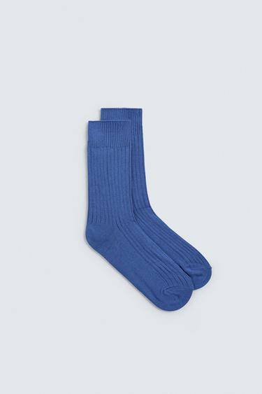 CALCETINES CANALÉ - Azul flúor de Zara