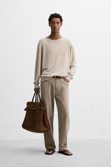 SLIM FIT STRAIGHT-LEG JEANS - Earth by Zara - Image 0