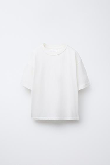THREE-PACK OF PLAIN AND STRIPED T-SHIRTS - Red by Zara - Image 1