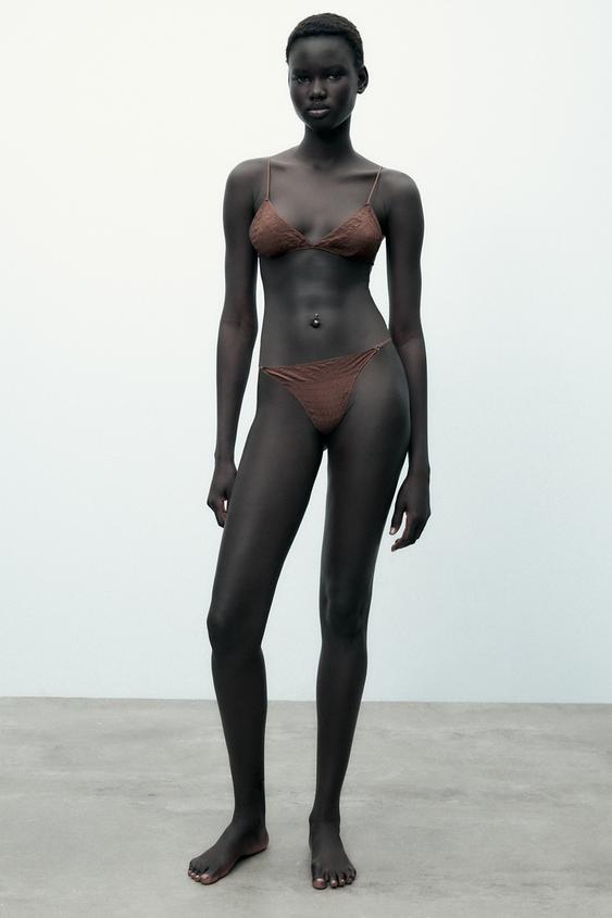 STRUCTURED SILK THONG LIMITED EDITION