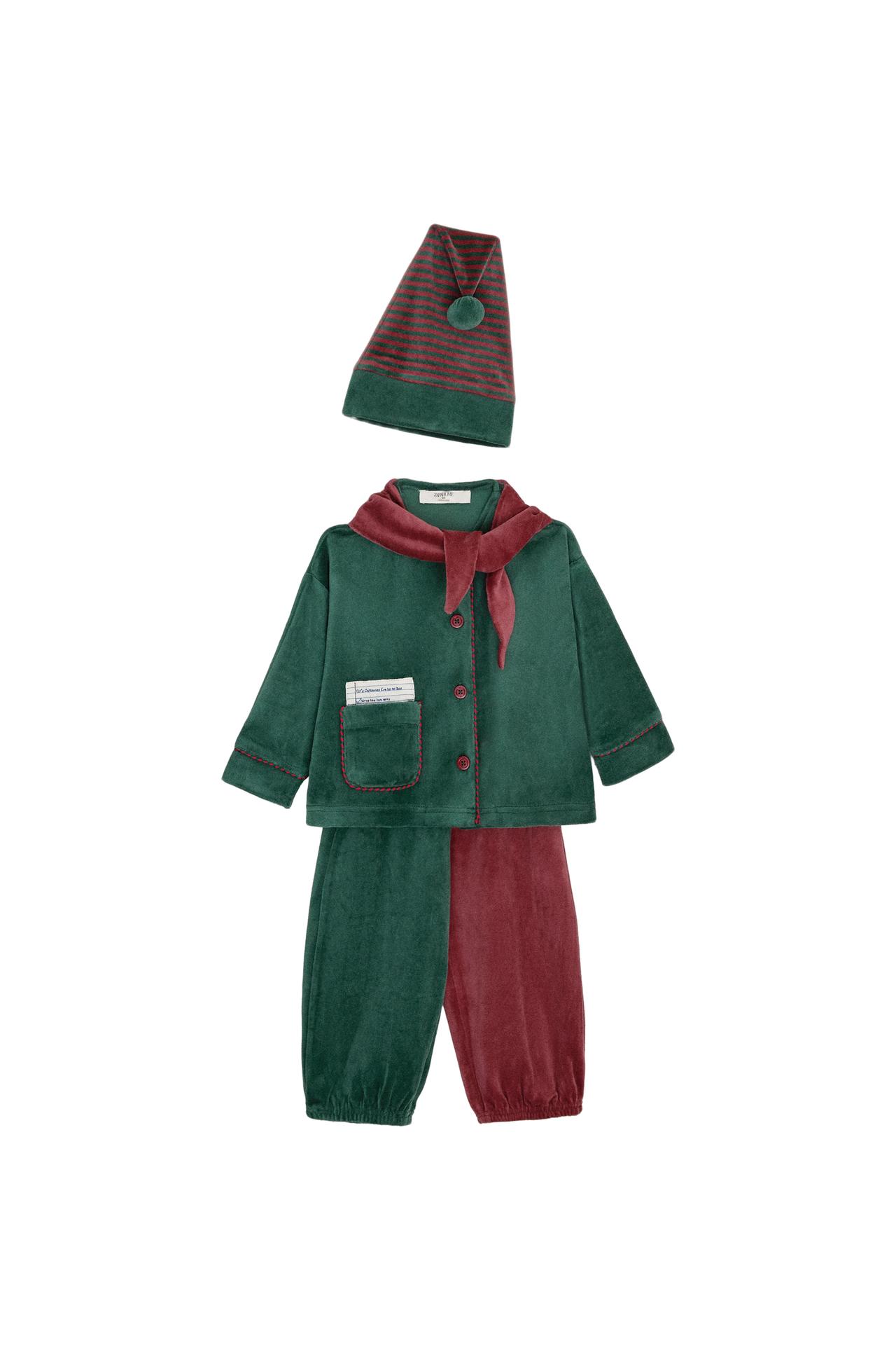 KIDS' CHRISTMAS ELF COSTUME
