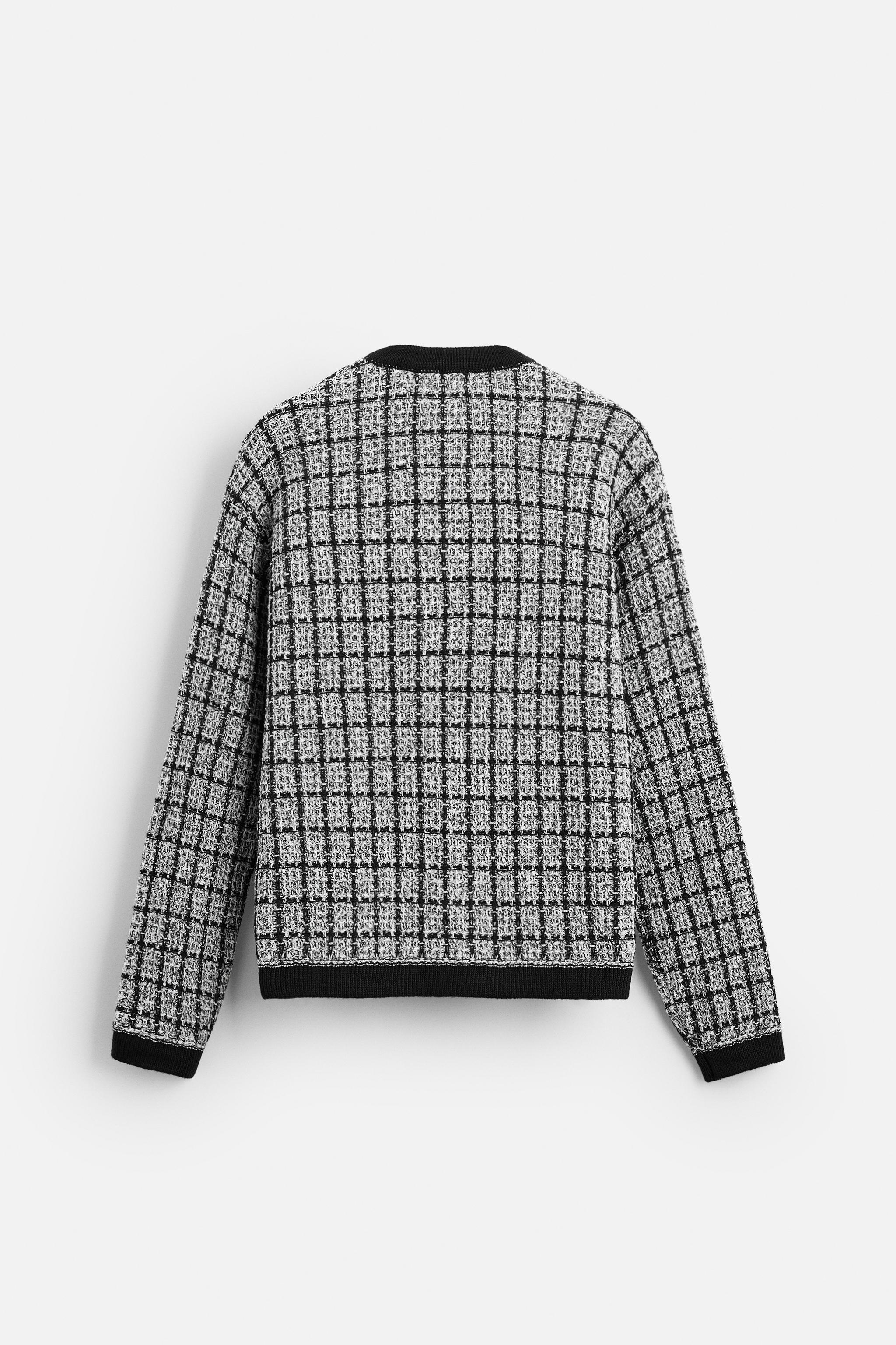 コントラスト カーディガン - ブラック | ZARA Japan / 日本