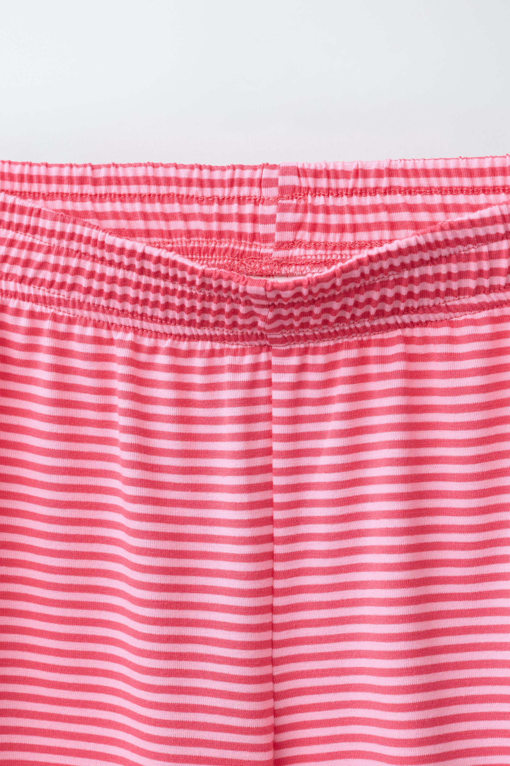 STRIPED T-SHIRT AND BERMUDA SET